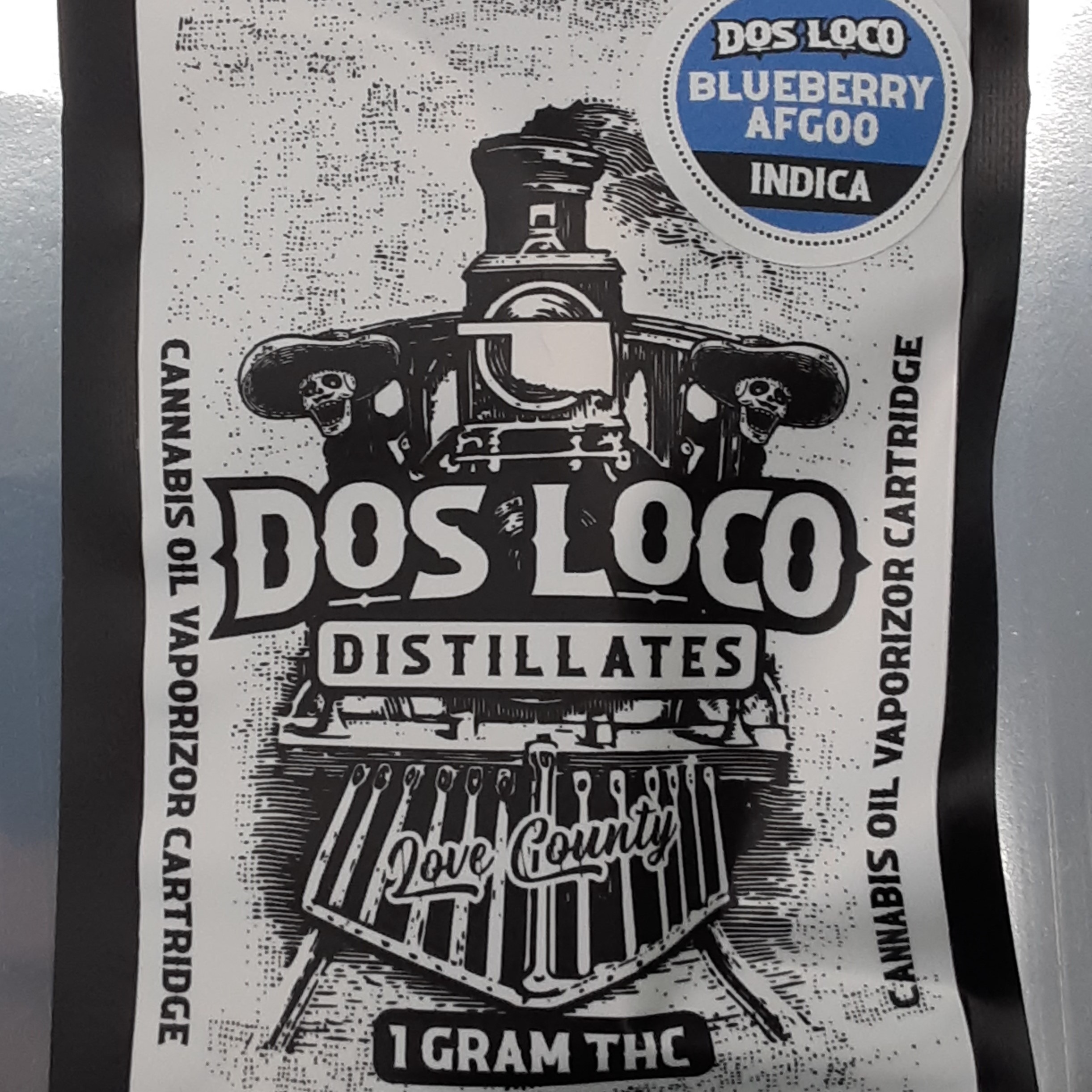 Dos Loco/Blueberry Afgoo/Indica